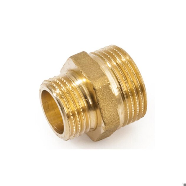 Nipplo ridotto in ottone  (245)  da  3/8 x 1/4