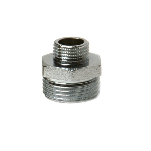 Nipplo ridotto in ottone cromato  (245)  da  1' x 3/4