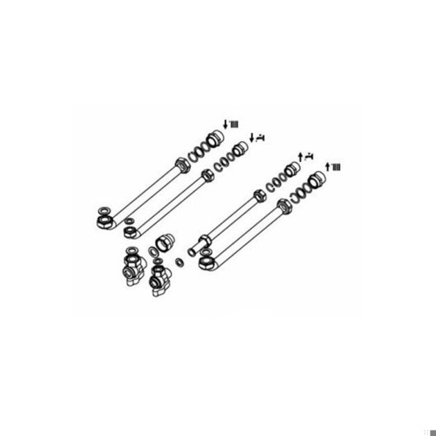 Ariston - Kit raccordi per caldaia murale
