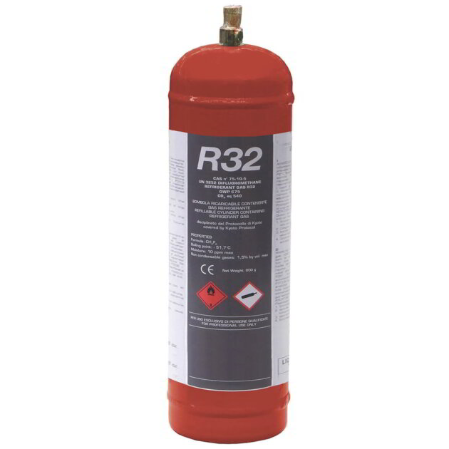 Bomboletta gas refrigerante da 2 Kg R 32