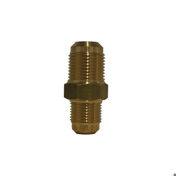 Nipplo ridotto in ottone per climatizzatore da 3/8 x 1/4