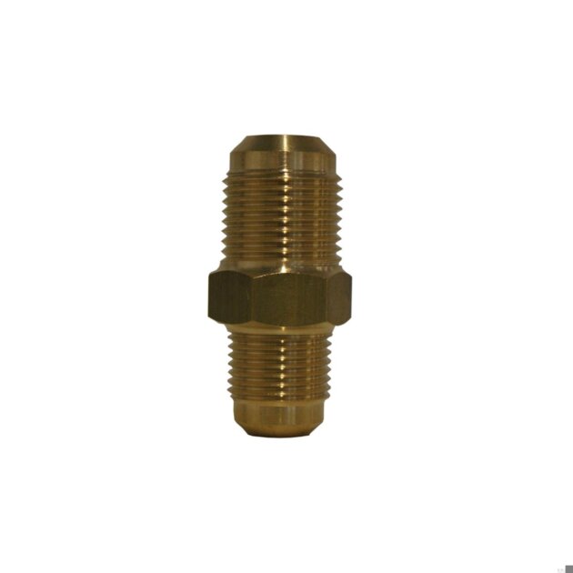 Nipplo ridotto in ottone per climatizzatore da 3/8 x 1/4