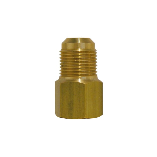Manicotto ridotto in ottone per climatizzatore, M 1/2 x F 3/8