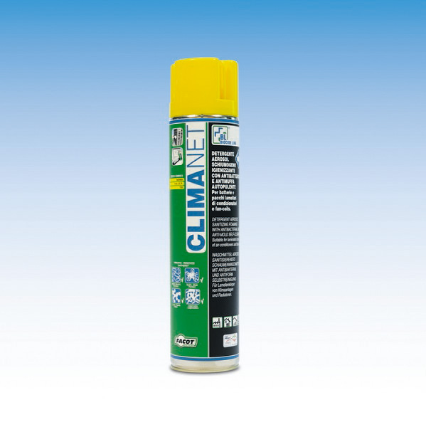 Detergente schiumogeno/igienizzante/batteriostatica,x clim.(600 ml )