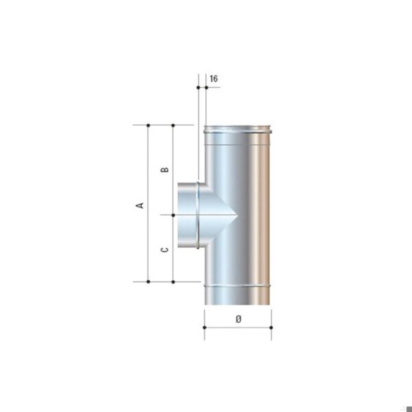 Cordivari - Ti in acciaio inox AISI 316L da 130