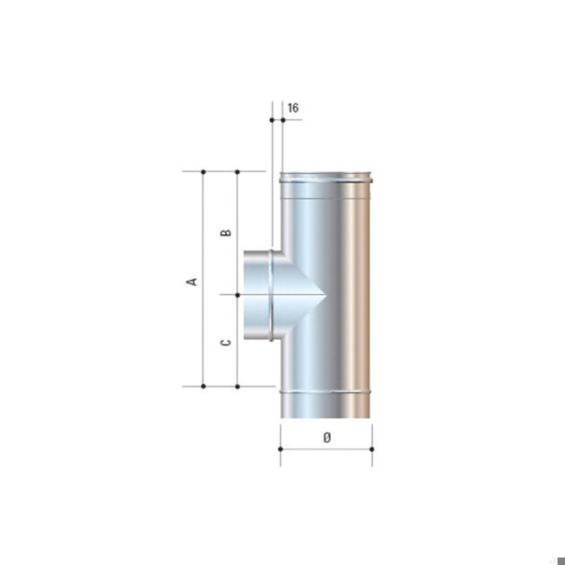 Cordivari - Ti in acciaio inox AISI 316L da 250