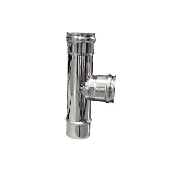 Raccordo a T, MFF, in acciaio inox AISI 304 da 80