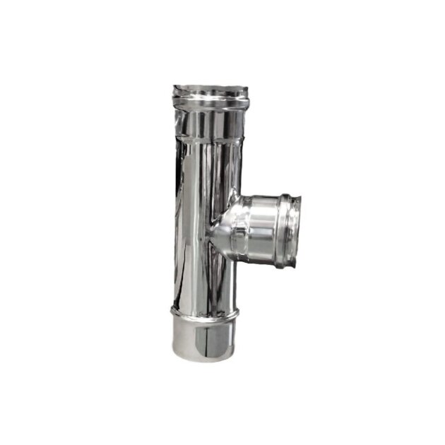 Raccordo a T, MFF, in acciaio inox AISI 304 da 80