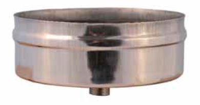 Tappo scarico condensa in acciaio inox AISI 304 da 150