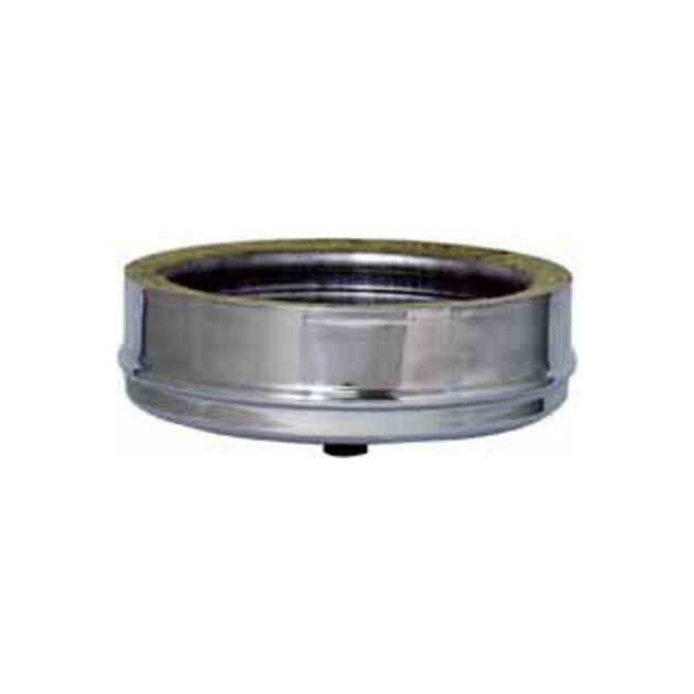 Tappo raccolta condensa doppia parete in acciaio inox  AISI 316L/304 da 130-180