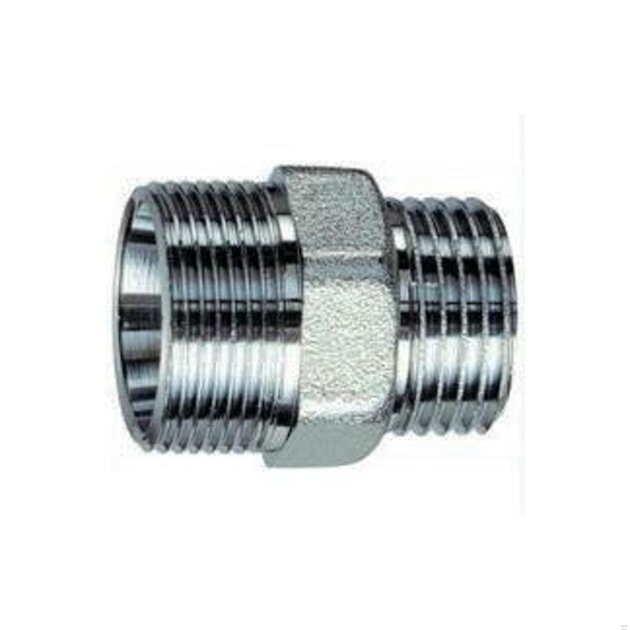 Nipplo in ottone cromato da 3/4  FAR
