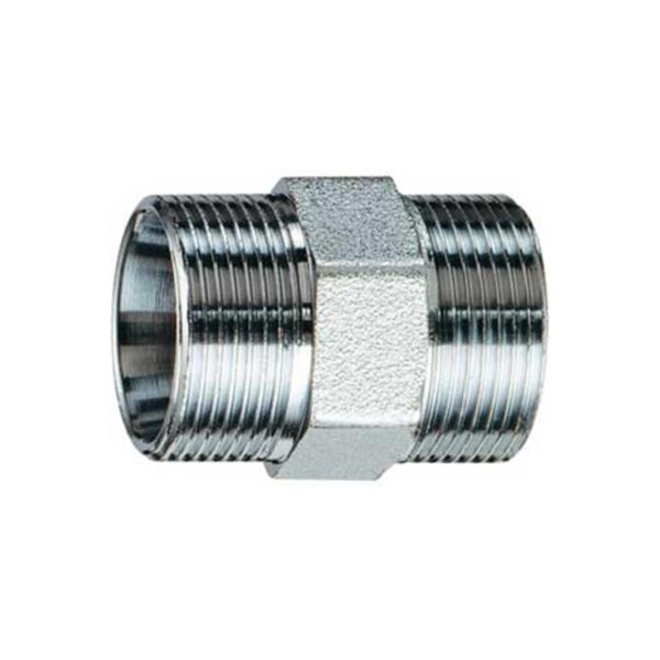 Nipplo in ottone cromato da 24/19 x 24/19  FAR