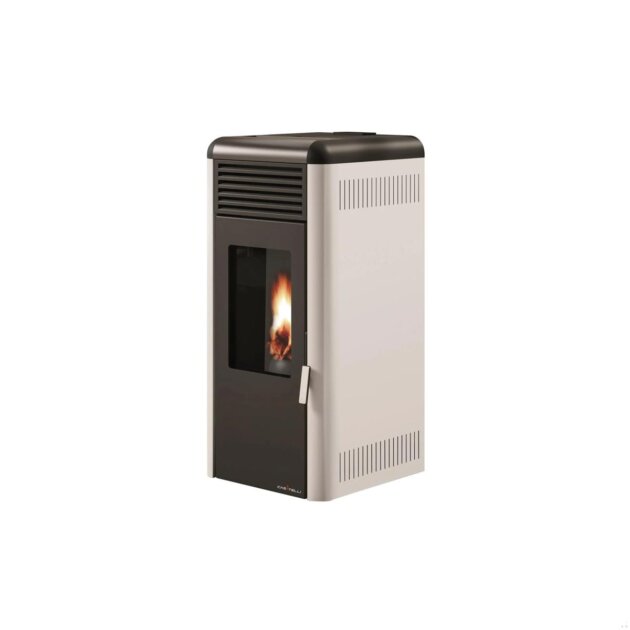 Palazzetti - Stufa a pellet 7 kW, ANTONIO 7 bordeaux