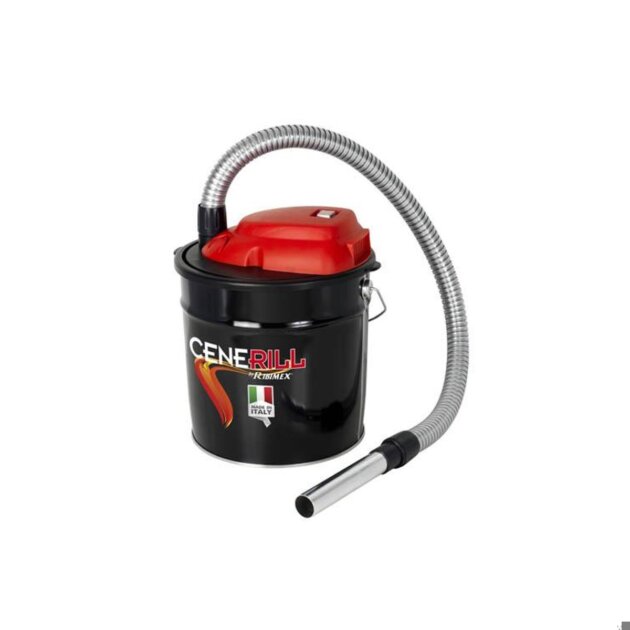Aspiracenere fredda con bidone da litri 18