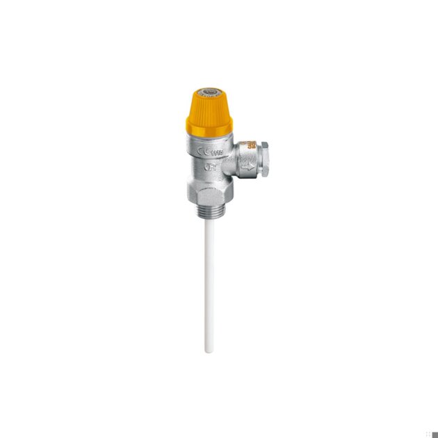 Valvola di sicurezza combinata 6 bar per solare  M  da  1/2