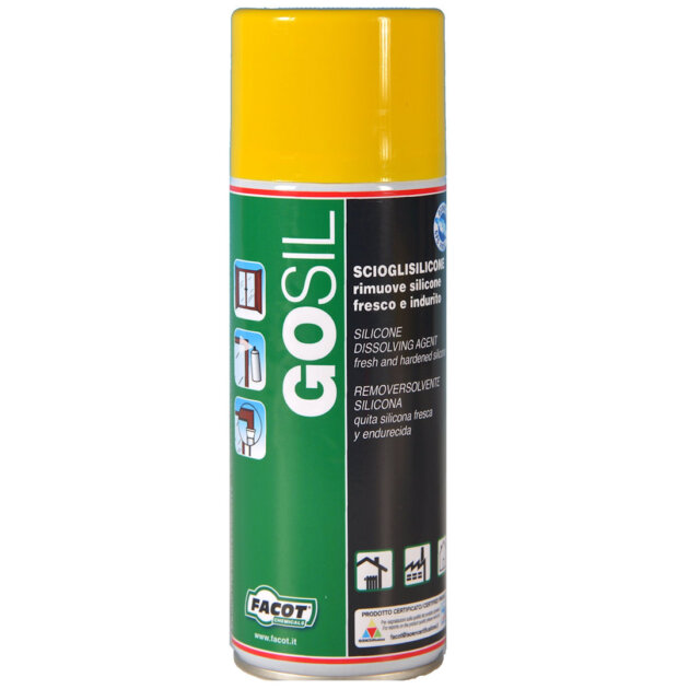 Sciogli Silicone spray, bomboletta 400ml. Facot