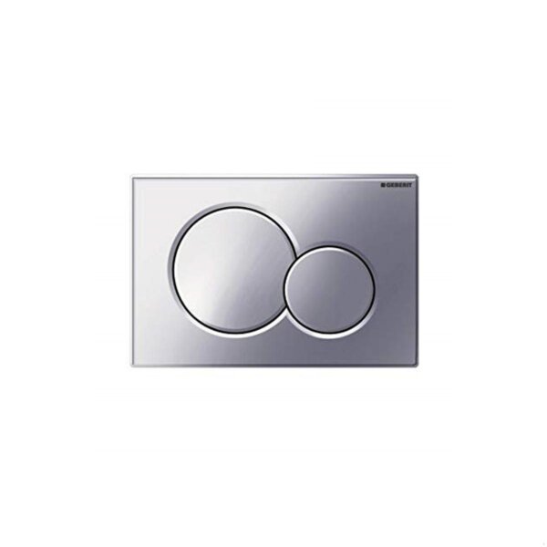 Geberit - Placca cromata Sigma 01 per cassetta scarico incasso