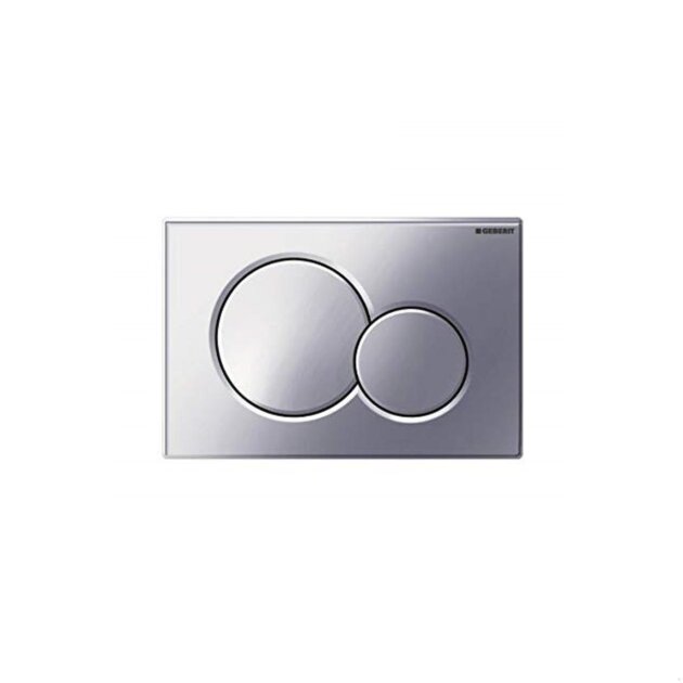 Geberit - Placca cromata Sigma 01 per cassetta scarico incasso