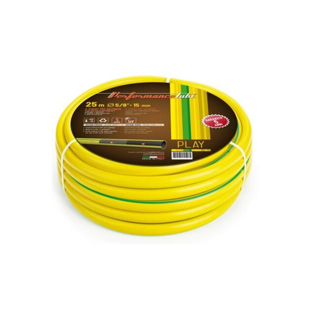 Tubo 3 strati in pvc retinato per giardino da 5/8 x 25 ml.