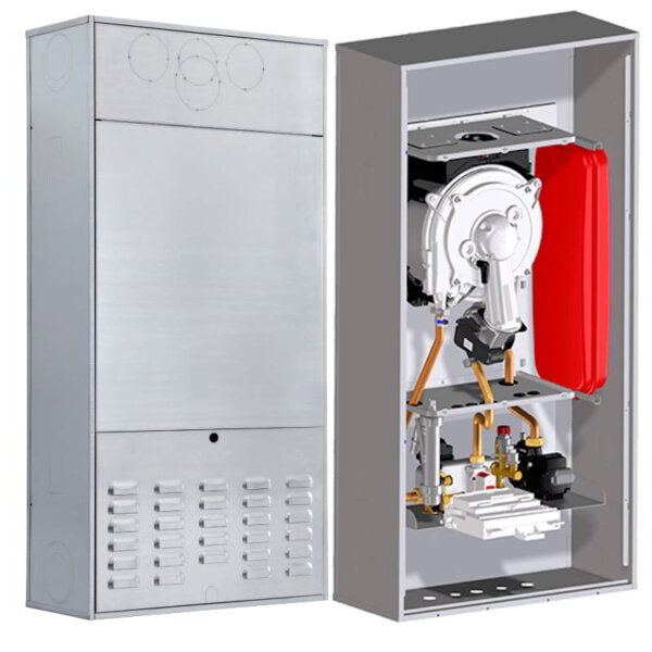 Caldaia murale incasso a condensaz. RINNOVA ADAPTIVE WALL 30S met