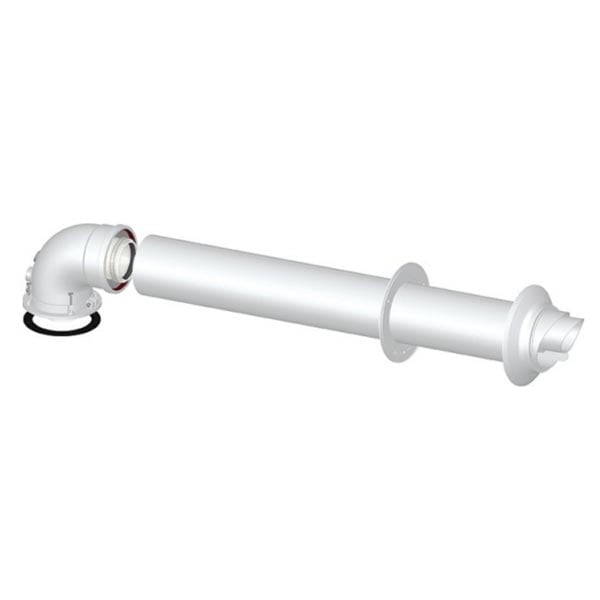 Kit coassiale a parete 60/100 per scaldino