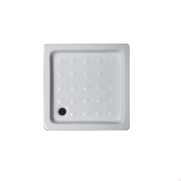 Piatto doccia quadro in ceramica 70 x 70 H. 7