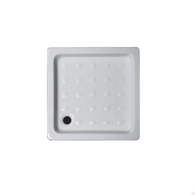 Piatto doccia quadro in ceramica 70 x 70 H. 7