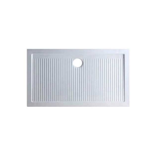 Piatto doccia rettangolare in ceramica 70 x 100 H. 5