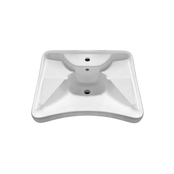 Lavabo per disabile in ceramica ergonomico