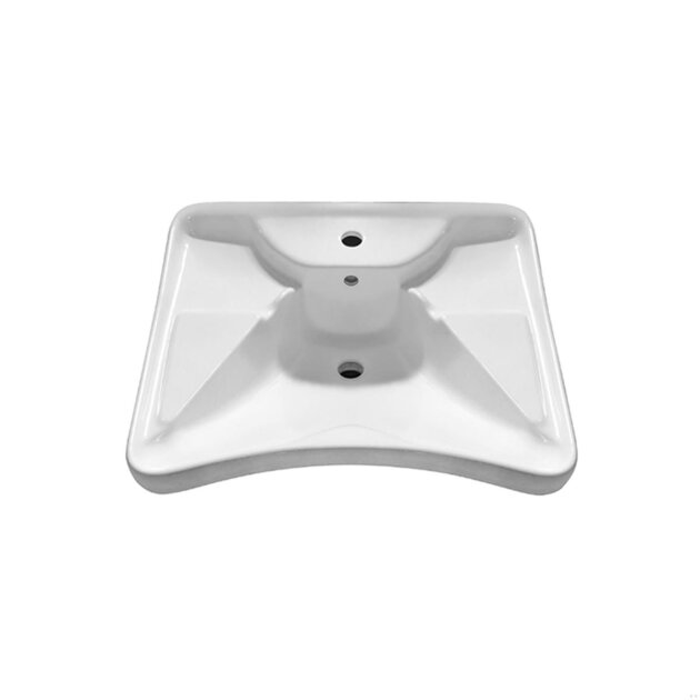 Lavabo per disabile in ceramica ergonomico