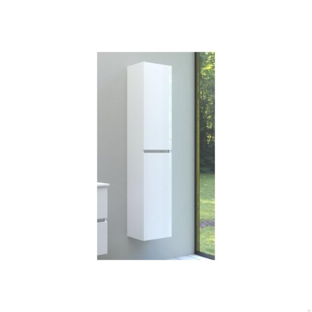Colonna DOUBLE MONYA fin.Bianco/lucido 162x34x25