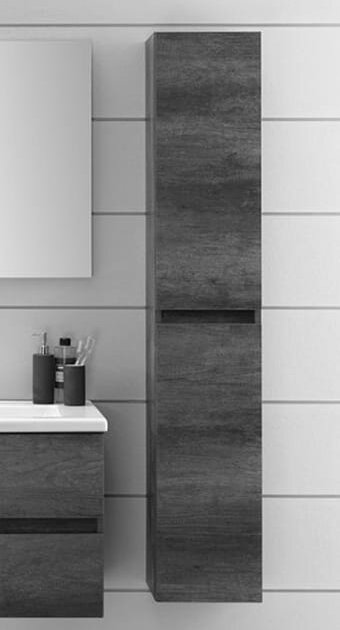 Colonna DOUBLE MONYA fin.Cemento 162x34x25