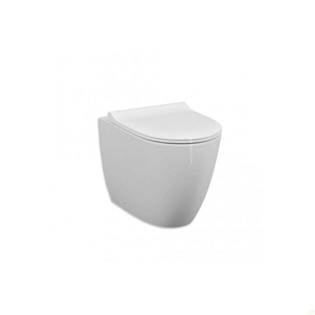 Vitra - Vaso in ceramica scarico filo parete 54 cm traslato SENTO