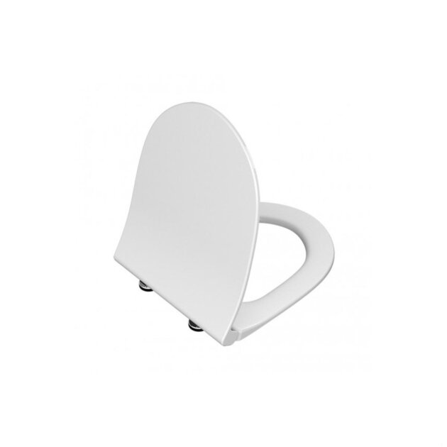 Vitra - Sedile x vaso in ceramica filo parete, slim chius.ammortizzata SENTO