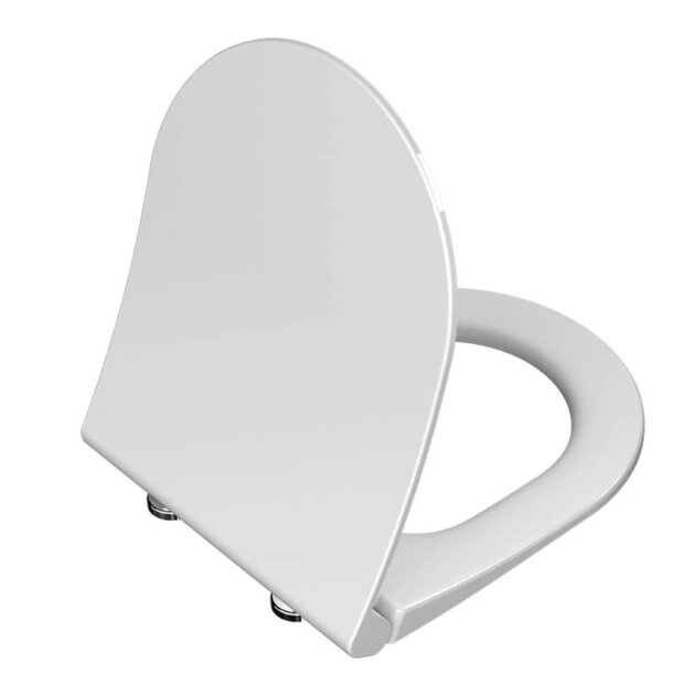 Sedile x vaso in ceramica filo parete, chius.ammortizzata MIA ROUND