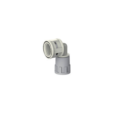 Gomito filettato F/F Safety-pol 1'x sf32