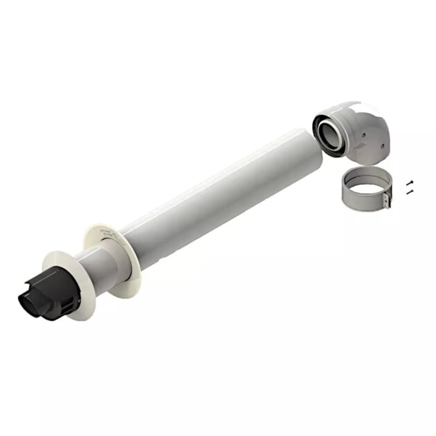 Kit scarico fumi coass. per caldaia a condens. DN60-100 RIELLO