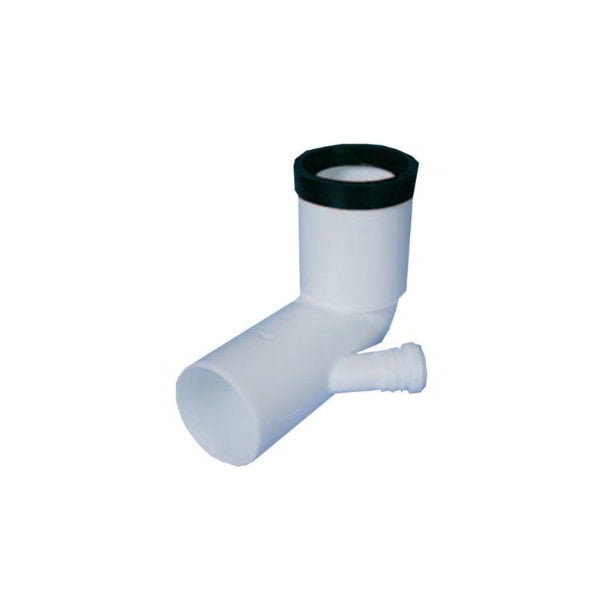 Raccordo curvo x wc con derivazione SX (HTSB) da 110 x 50 - BAMPI