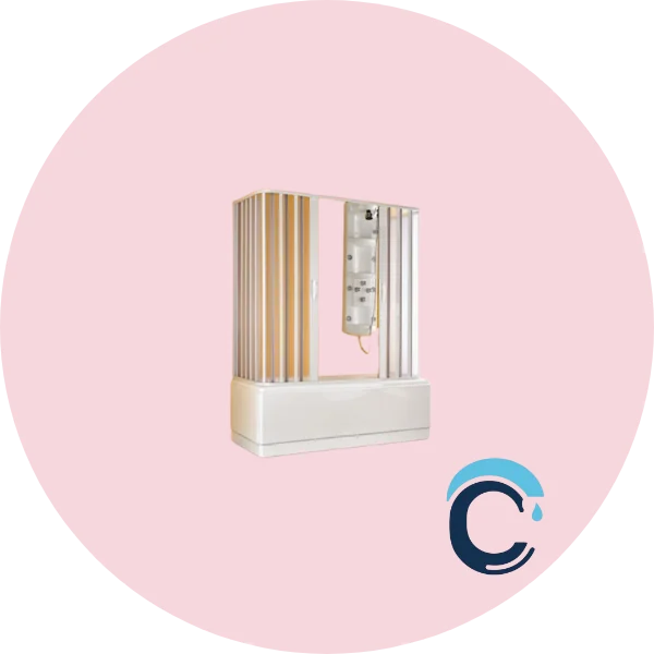 Cabine doccia in PVC