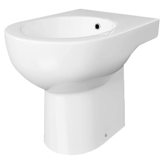 Bidet in ceramica monoforo filo parete CLARA