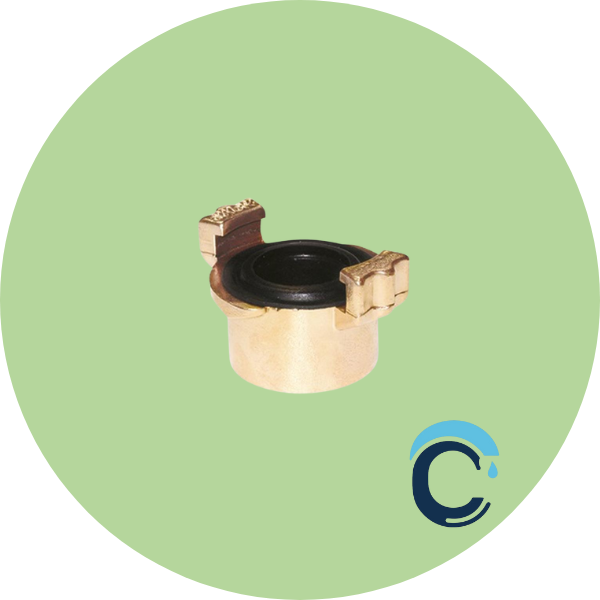 Raccordi in ottone a giunzione rapida - baionetta